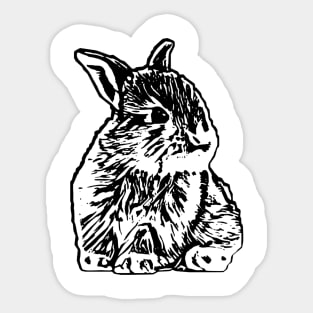 Rabbit Sticker